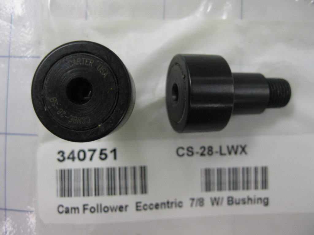 CAM FOLLOWER ECCENTRIC 7/8 W/ BUSHING Blumberg Machinery Company
